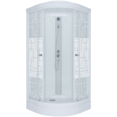 Душевая кабина Тритон Стандарт А3 100x100 (низкий поддон) ДН 4 Квадраты