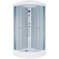 Душевая кабина Тритон Стандарт А3 90x90 (низкий поддон) ДН 4 Полосы