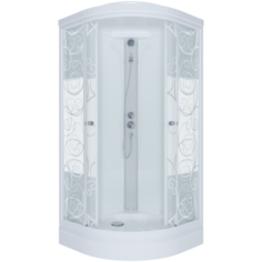 Душевая кабина Тритон Стандарт А3 100x100 (низкий поддон) ДН 4 Узоры