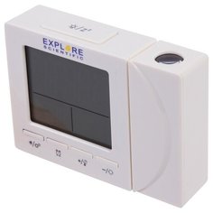 Часы Цифровые Explore Scientific С Проектором И Термометром, Белые 75898 Explore Scientific