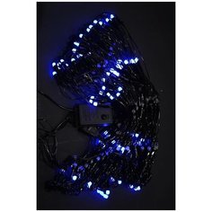 Светодиодная гирлянда занавес "Сетка" 3x0,7м, 192 синих LED ламп China Dans International