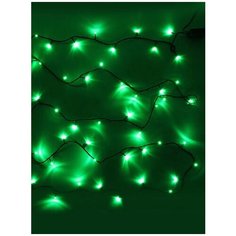 Гирлянда Нить, 50 LED зеленых ламп, 9м China Dans International