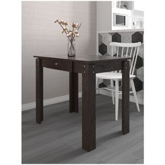 Стол обеденный с ящиком Оскар (венге) Мебельная фабрика 1 плюс 1