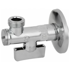 Кран шаровой угловой Bugatti Minnesota с фильтром 1/2"x3/8" (08710004)