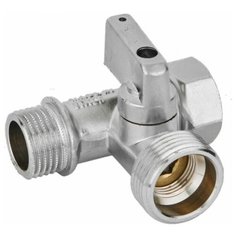 Кран шаровой Bugatti Miami проходной 3/4"х1/2"х1/2" (08770004)