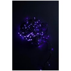 Гирлянда Нить 18м, 200 диодов синих с FLASH эффектом, IP20 China Dans International