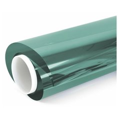 Пленка зеркальная солнцезащитная Green 15 самоклеющаяся оконная - 30х1,52 м Reton Group
