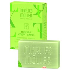 Marlies Moller VEGAN PURE Твердый шампунь для волос и кожи головы с экстрактом мелиссы 100 гр