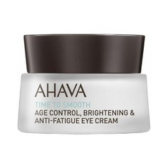 Ahava Time To Smooth Крем для век замедляющий возр. изм., придающий сияние и снимающий признаки утомления 15 мл