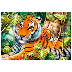 Пазл Trefl Два тигра, 1500 дет. TR26159