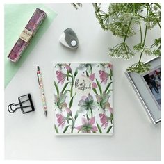 Тетради 48 листов "цветы. Феерия". Набор 5 шт. Цена за 5 штук. Альт