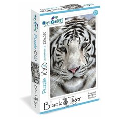 Пазлы 160эл Год Тигра. Снежный тигр Origami