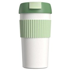 Термокружка Xiaomi Kiss Kiss Fish Rainbow, 0.49 л green/white