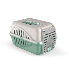 Переноска для животных 50x33x31см зеленый Georplast