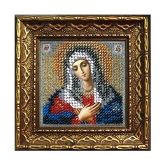 Набор для вышивания бисером "Пресвятая Богородица Умиление", 6,5 х 6,5 см Вышивальная Мозаика