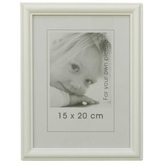 Рамка оформительская Комус деревянная Line White, 15*20 см