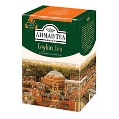 Чай AHMAD (Ахмад) "Ceylon Tea OP", черный листовой, картонная коробка, 200 г, 1289-012