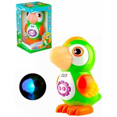 "Интерактивная развивающая игрушка Play Smart Умный Попугай 7496, световые и звуковые эффекты"