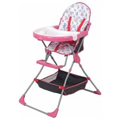 Стульчик для кормления Polini 252, розовый