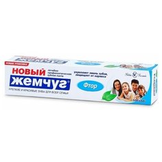 Новый жемчуг Зубная паста Новый Жемчуг «Фтор», 50 мл