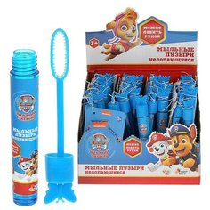 Мыльные пузыри "Щенячий патруль" нелоп, 5мл, 10см, в колбе Играем вместе