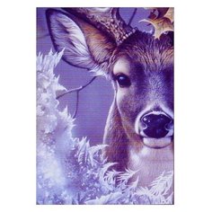 Алмазная мозаика «Первый мороз» 20 × 29 см, 23 цветов Milato