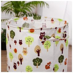 Корзина для игрушек ZABIAKA "Зверята в лесу"