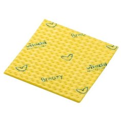 Салфетки хозяйственные VILEDA PROFESSIONAL Бризи 35,5x35см желтые 25шт/уп 161618