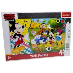 Рамка-вкладыш Trefl Мышка Микки в деревне (3153T), 15 дет.
