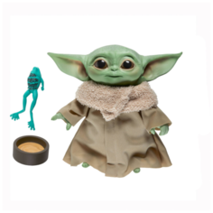 Мягкая игрушка Звездные войны - Мандалорец - Малыш со звуком (19 см) Hasbro