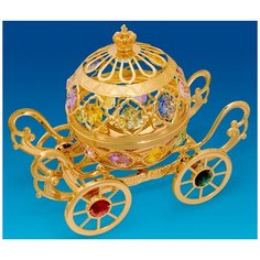 Фигурка-шкатулка Карета Размер: 17*8,5*15 см Crystal Temptations