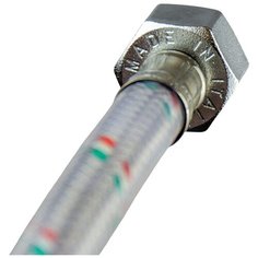 Гибкая подводка для воды 1/2" г/г 0,6м Cotali оплетка нержавеющая сталь с санитарным ПВХ покрытием