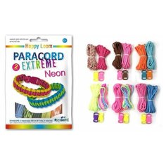 Paracord Extreme. Neon. Набор во флоупаке: 2 паракорда, 2 замочка Origami