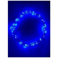 Гирлянда светодиодная "Нить" 5м 50LED син. свет АА ЭРА Б0047962 ERA
