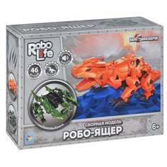 Сборная модель Робо- ящер RoboLife (зеленый) 46 деталей 1 Toy