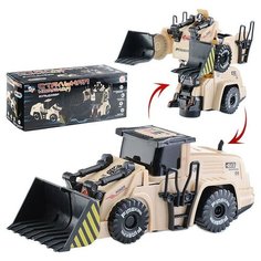 Трансформер-Бульдозер в коробке Zhorya