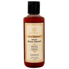 Шампунь для сухих и хрупких волос Мёд и Миндальное масло Кхади (Honey & Almond oil, Khadi), 210 мл.