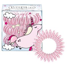 Invisibobble Original Unicorn Elly - Резинка для волос (прозрачный с розовым)
