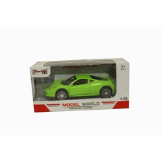 Машинка металл. инерционная Размер 1:28 (зеленая) Tian Du