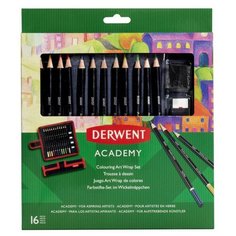 Набор карандашей для рисования, цветные, в пенале Derwent Academy, 2305681