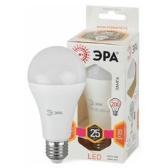 Светодиодная лампочка 25Вт LED A65-25W-827-E27 ЭРА теплый свет ERA