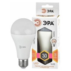 Светодиодная лампочка 30Вт LED A65-30W-827-E27 ЭРА теплый свет ERA