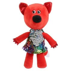 Лисичка "Ми- Ми- Мишки" (в платье из пайеток), 20см, Мульти пульти