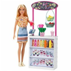 Набор игровой Barbie Смузи-бар GRN75
