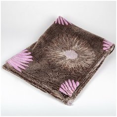 Плед Бамбук Ромашки, розовый, 180*200 см Bozhong Home Textile