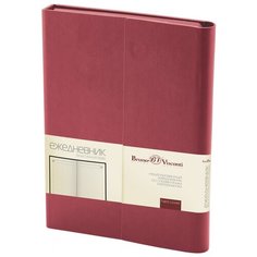 Ежедневник недатированный Bruno Visconti А5, 176 листов, с магнитным клапаном, Waltz, бордовый