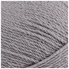 Пряжа "Пехорская шапка" 85% меринос. шерсть, 15% акрил 200м/100гр (174 стальной) 1моток 3915685 Пехорка