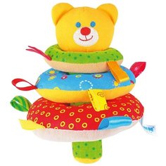 Игрушка для малышей Мякиши ШуМякиши (Пирамидка Мишка) (322)