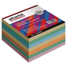 Attache Блок-кубик запасной Economy 80x80x40 мм (1226528) цветной