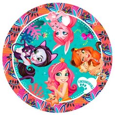Тарелки бумажные для праздника и пикника Энчантималс/Enchantimals 18 см ND Play